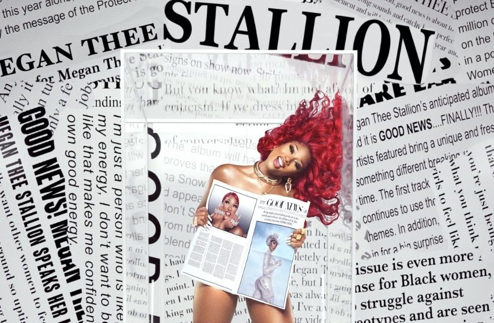 Megan thee Stallion Good News artwork